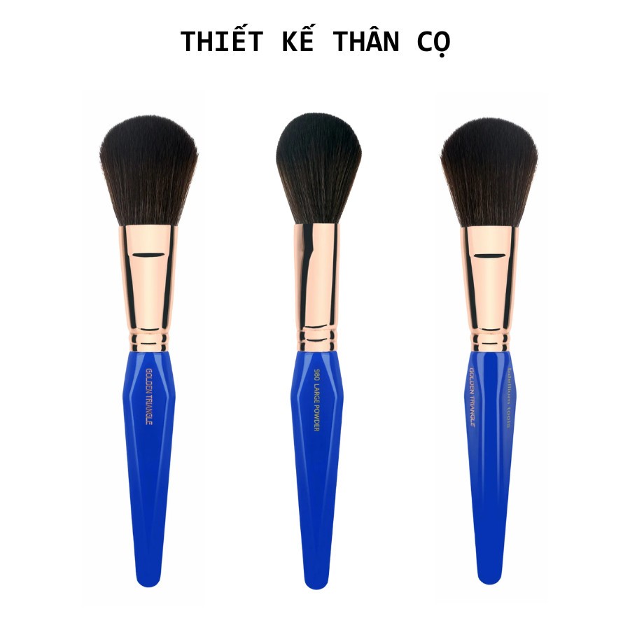 Cọ Phủ Phấn To BDELLIUM TOOLS Golden Triangle 980 Large Powder
